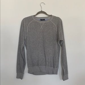 Zara Gray Fuzzy Sweater